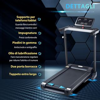 Cinta de Correr Eléctrica Plegable 1-12Km/H, Cinta de Correr Compacta con 12 Programas Preestablecidos, Pantalla LCD y Soporte para Tableta, para Caminar y Correr, Compacta para Casa y Oficina, Negra