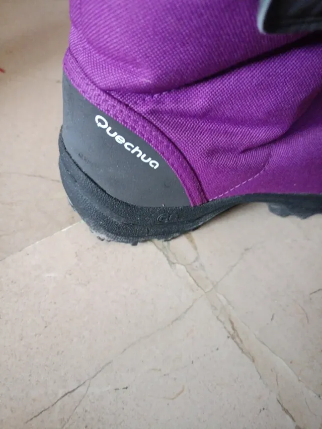 Botas de Nieve Niña Talla 34 Moradas