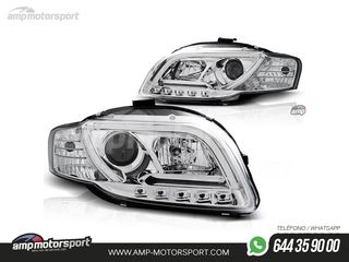 FAROS DELANTEROS LUZ DIURNA TUBE LIGHT PARA AUDI A4 B7