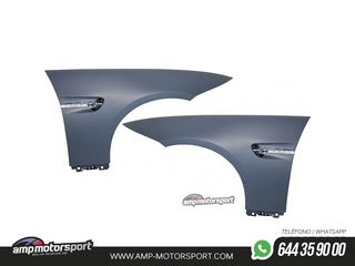 ALETAS PARA BMW SERIE 3 E92 E93 LOOK M3 CON INTERMITENTES LED