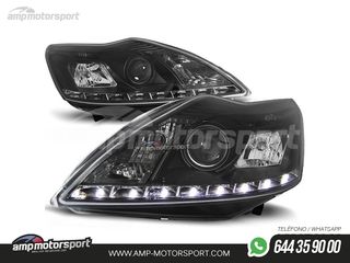FAROS DELANTEROS LUZ DIURNA LED PARA FORD FOCUS MK2