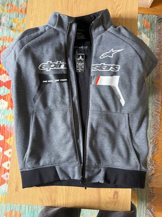 Chaqueta Alpinestars Chrome ignition Gris Talla XL