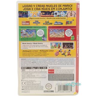 SUPER MARIO MAKER 2 NINTENDO SWITCH + STEELBOOKSUP