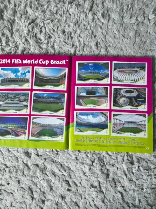 Álbum Mundial Brasil 2014 Panini 100% completado