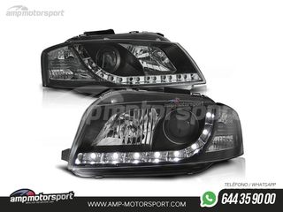 FAROS DELANTEROS LUZ DIURNA LED PARA AUDI A3 8P / 8PA