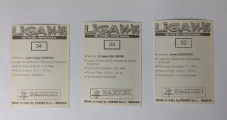 Cromos Athletic de Bilbao Liga 94-95