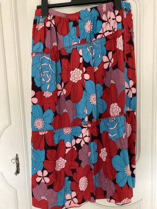 Falda Hawaiana Estampada Brazil