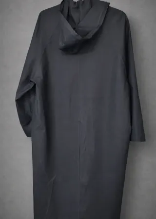 Oysho Impermeable Azul Marino con Capucha