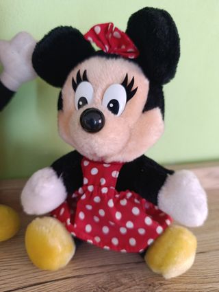 Topolino e Minnie peluche vintage Disney anni '80