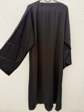 Abaya Dubai Negra Talla 52
