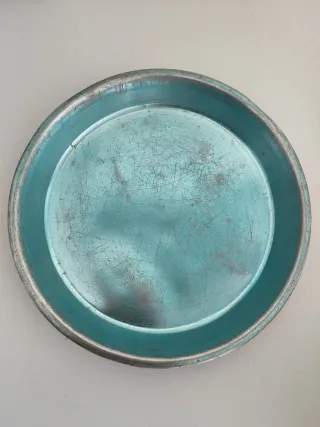 Fiambrera Vintage Aluminio 2 Platos