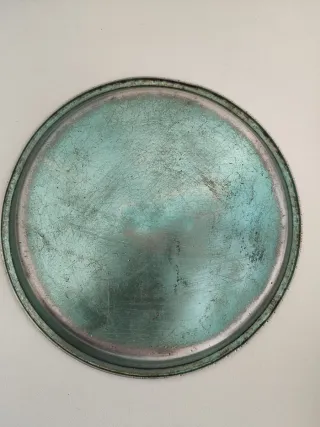 Fiambrera Vintage Aluminio 2 Platos