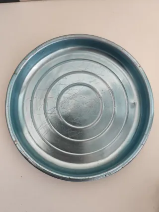 Fiambrera Vintage Aluminio 2 Platos