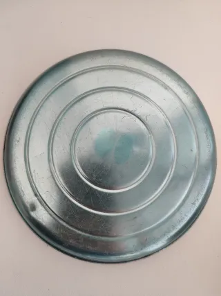 Fiambrera Vintage Aluminio 2 Platos