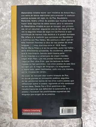 MATEMÁTICA TINIEBLA , GENEALOGÍA , ANTONI MARÍ