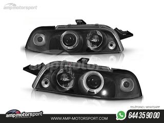 FAROS DELANTEROS OJOS DE ANGEL PARA FIAT PUNTO