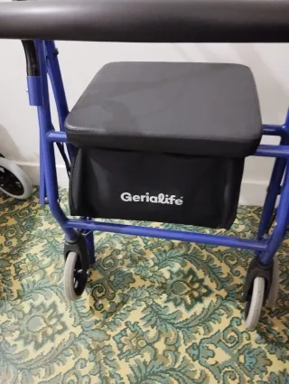 Andador Gerialife Plegable Azul