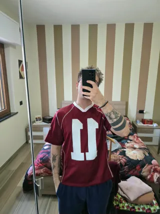 Maglietta Reclaimed Vintage 11 Rossa M