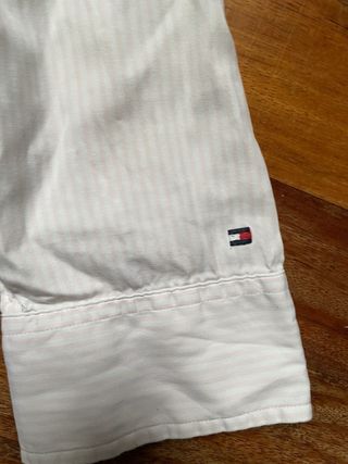 Camisa Tommy Hilfiger Mujer Rayas Talla 10