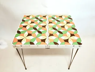 Tavolo da campeggio anni '70
