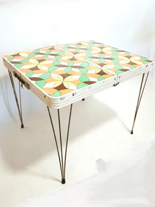 Tavolo da campeggio anni '70