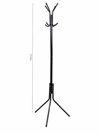 Perchero de pie metálico 170cm