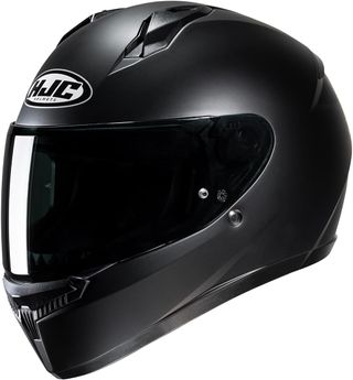 HJC, Casco Moto Integral C10 Semi Flat Black, S