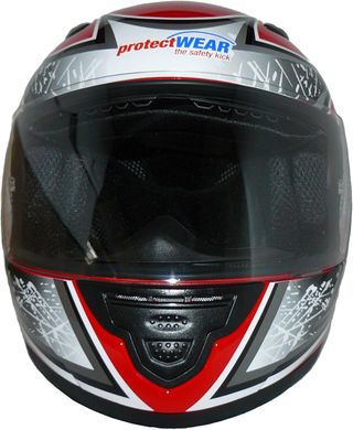Casco de moto para niños rojo SA03-RT - XXXS