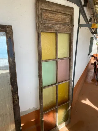 Puerta Vidriera Vintage