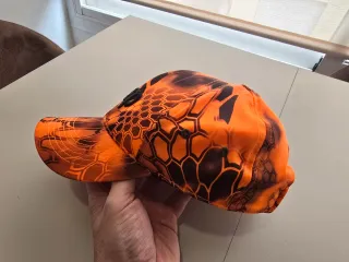 Gorra Jeep Naranja y Negra