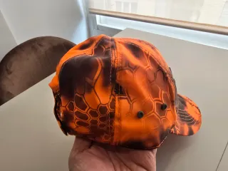 Gorra Jeep Naranja y Negra