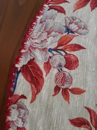 Centro de mesa redondo floral