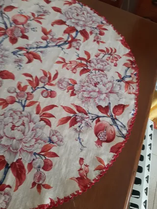 Centro de mesa redondo floral