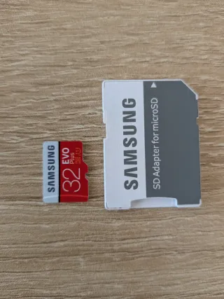 Micro SD Samsung 32GB + Adaptador