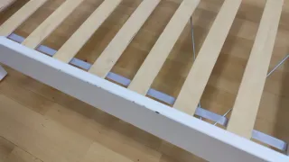 Cama infantil Ikea blanca 70x160