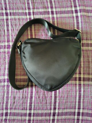 Borsa a cuore Dsquared2 nera