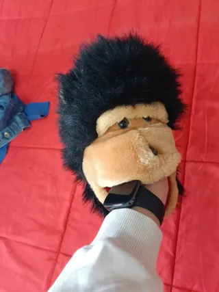 Zapatillas Unisex Gorila Peluche