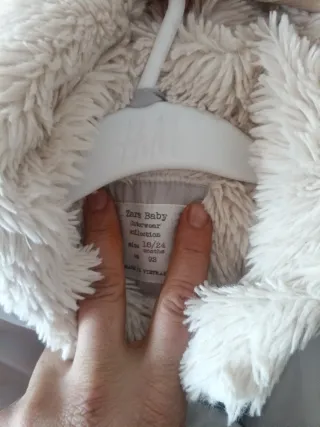 Chaqueton Zara niña gris