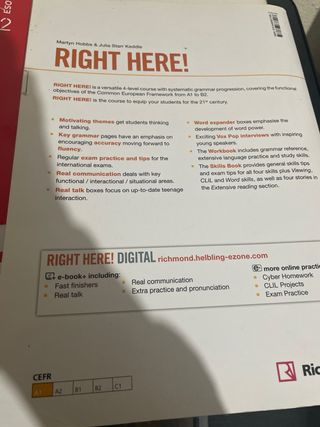 RIGHT HERE! A1 STUDENT'S PACK