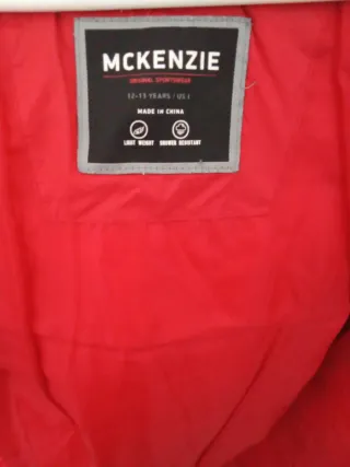 Giacchetta McKenzie Bambini Nero/Rosso