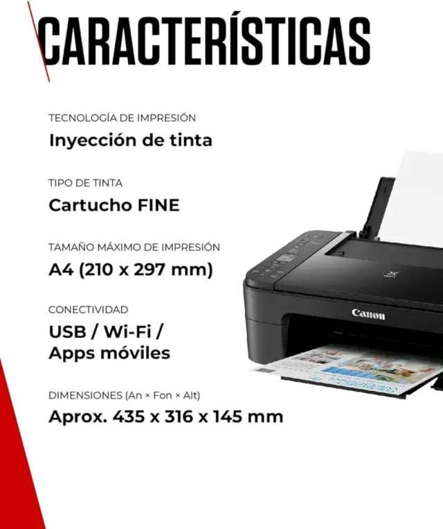 Impresora Canon PIXMA TS3350