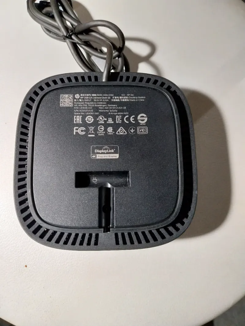 HP Dock G5 Negro afbeelding 4