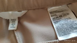 Pantalón H&M pinzas beige