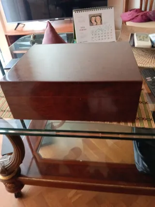 Scatola umidificatore palissandro per sigari Habanos