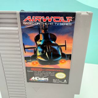 Airwolf NES PAL A Gioco Nintendo Completo