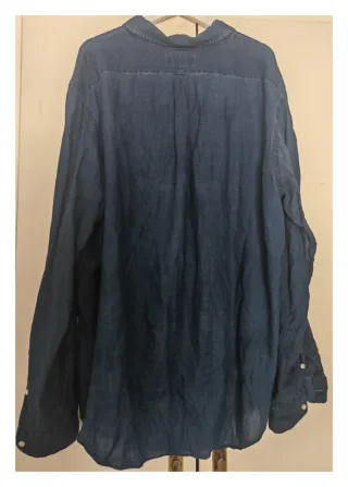 Camisa Ralph Lauren Indigo Oxford XXL