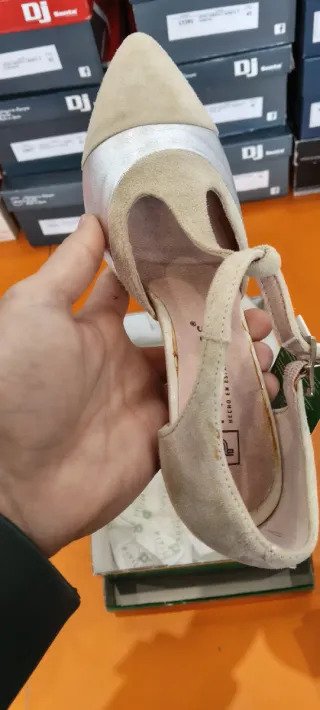 Zapatos Pitillos estilo años 20 - Talla 36