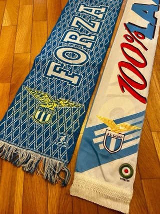 2 bufandas Lazio