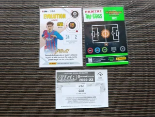 Lote 4 Cromos Gavi FC Barcelona