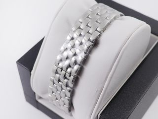 Reloj Cartier Plata y Blanco